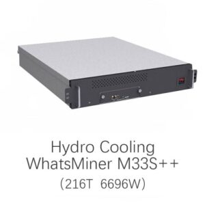 Hydro Cooling Whatsminer M33S++